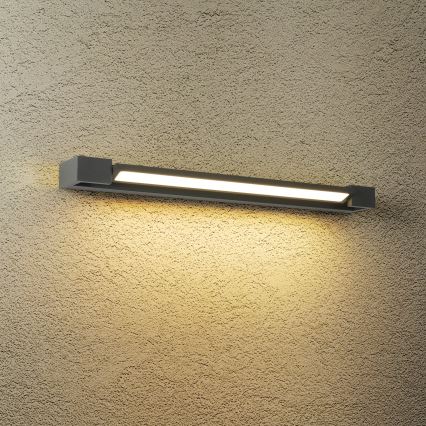 Brilagi - Aplique LED de exterior AQUA LINE LED/18W/230V 60 cm IP44 antracita IRC 90