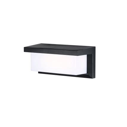 Brilagi - Aplique de pared exterior LED RGBW regulable BRICKY 1xE27/9W/230V 2700-6500K IP54 negro