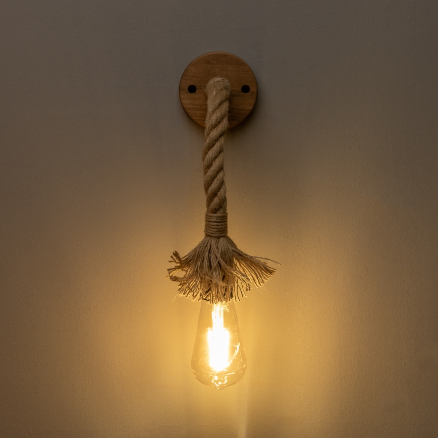 Brilagi - Aplique KOS 1xE27/60W/230V haya