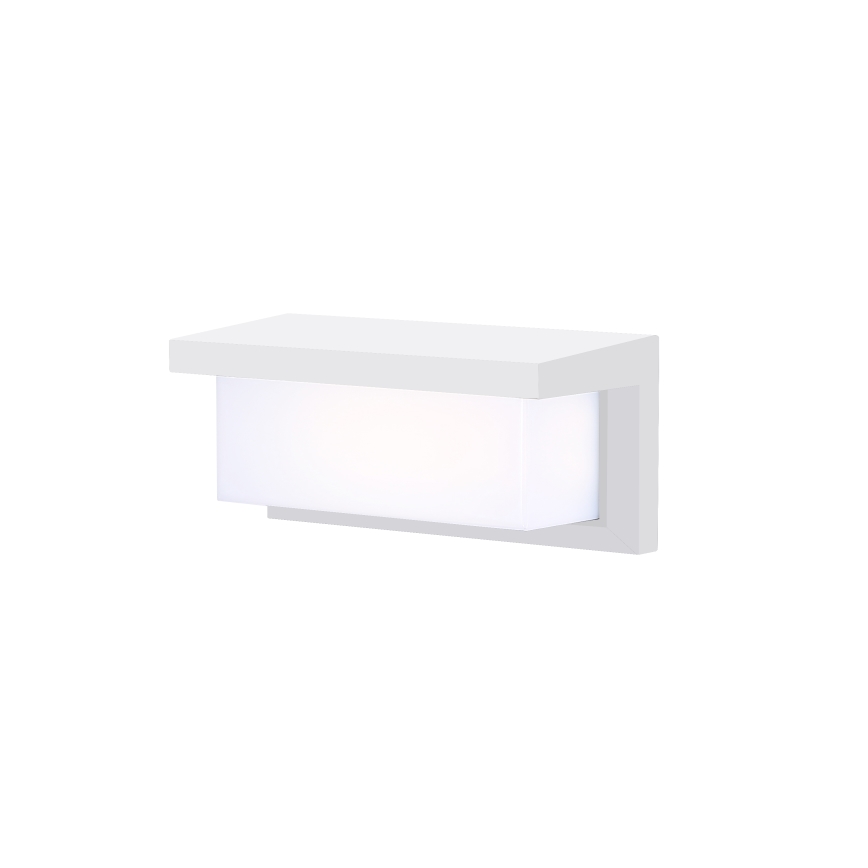 Brilagi - Aplique LED de exterior con sensor BRICKY LED/12W/230V blanco IP54