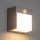 Brilagi - Aplique LED de exterior con sensor TERNI LED/12W/230V gris IP44