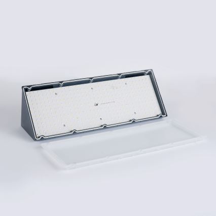 Brilagi - Aplique LED exterior con sensor TRIANGLE LED/42W/230V 45 cm antracita IP65