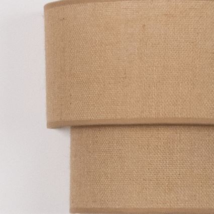 Brilagi - Aplique LED de pared BOHO ECO 1xE27/10W/230V beige