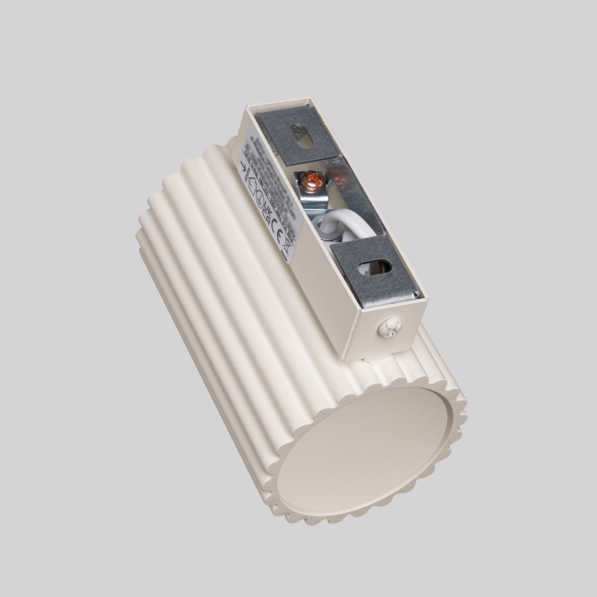 Brilagi - Aplique LED de pared CRESTO 1xGU10/10W/230V 10 cm color crema