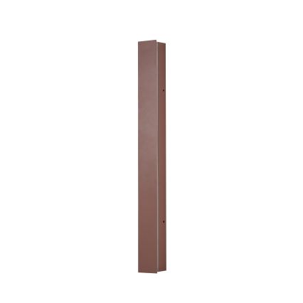 BRILAGI - Aplique de pared exterior LED LINEAR LED/12W/230V 3000K IP65 50 cm marrón CRI 90