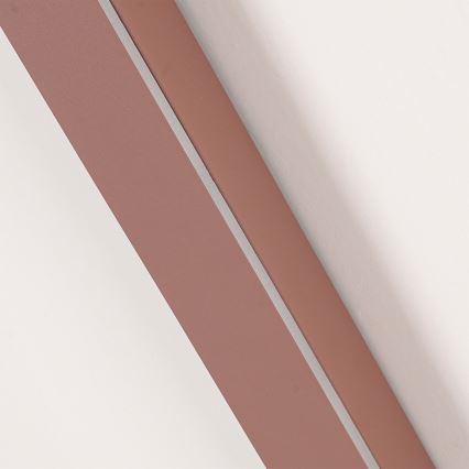 BRILAGI - Aplique de pared exterior LED LINEAR LED/12W/230V 3000K IP65 50 cm marrón CRI 90