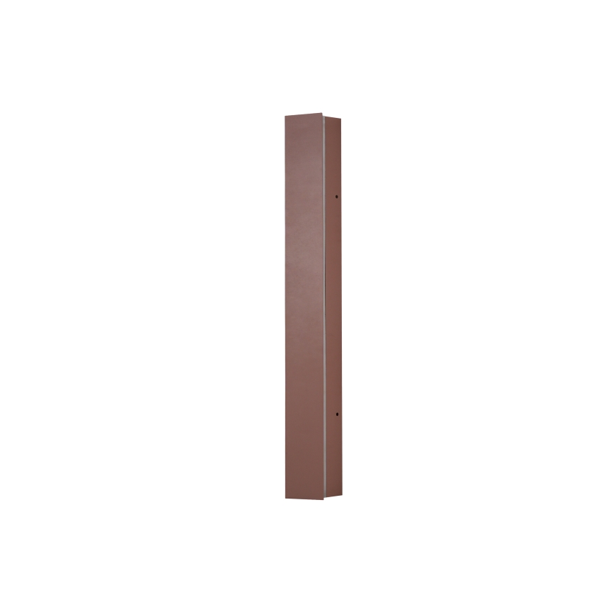 Brilagi - Aplique de pared LED exterior LINEAR LED/8W/230V 3000K IP65 30 cm marrón CRI 90