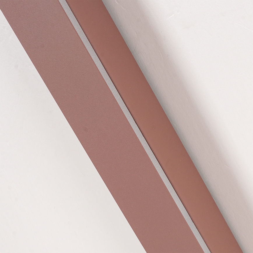 Brilagi - Aplique de pared LED exterior LINEAR LED/8W/230V 3000K IP65 30 cm marrón CRI 90