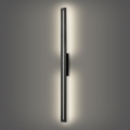 Brilagi - Aplique LED de pared exterior LINEO LED/24W/230V 4000K IP65 100 cm negro CRI 90