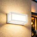 Brilagi - Aplique LED de pared exterior PARKER LED/12W/230V 3000/4500/6000K blanco IP44