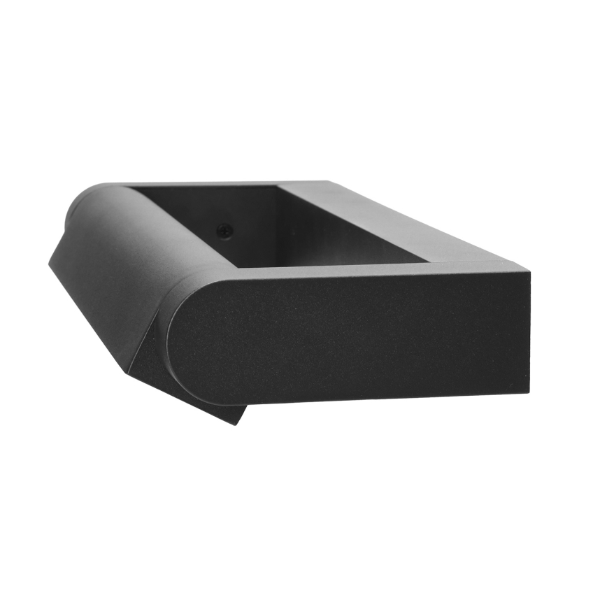 Brilagi - Aplique LED de pared exterior SALERNO LED/12W/230V 35,5 cm negro IP65