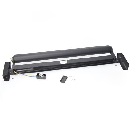 Brilagi - Aplique LED de pared exterior SALERNO LED/24W/230V 66 cm negro IP65