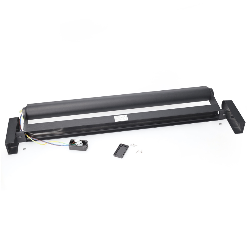 Brilagi - Aplique LED de pared exterior SALERNO LED/24W/230V 66 cm negro IP65