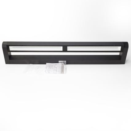 Brilagi - Aplique LED de pared exterior SALERNO LED/24W/230V 66 cm negro IP65