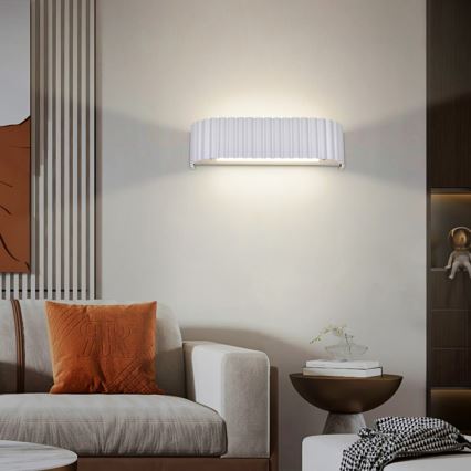 BRILAGI - Aplique de pared LED FALCON MODERN LED/10W/230V 30 cm 3000/4500/6000K blanco