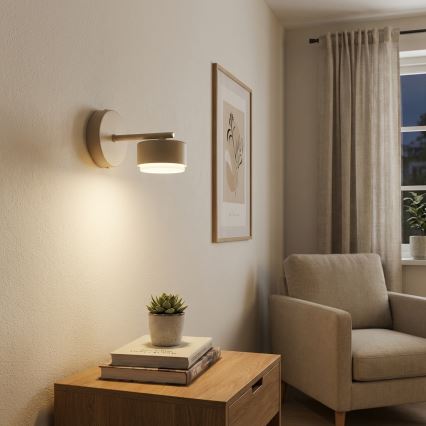 Brilagi - Aplique LED de pared MONO 1xGX53/13W/230V beige
