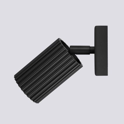 Brilagi - Aplique LED de pared orientable CRESTO 1xGU10/10W/230V negro