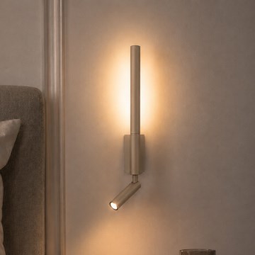 BRILAGI - Aplique LED de pared orientable VIXON LED/3W/230V + LED/5W beige CRI 90