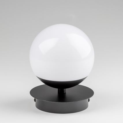 Brilagi - Aplique de pared LED para baño BALL LED/6W/230V 3000/4000/6500K IP44 negro