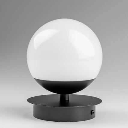 Brilagi - Aplique de pared LED para baño BALL LED/6W/230V 3000/4000/6500K IP44 negro