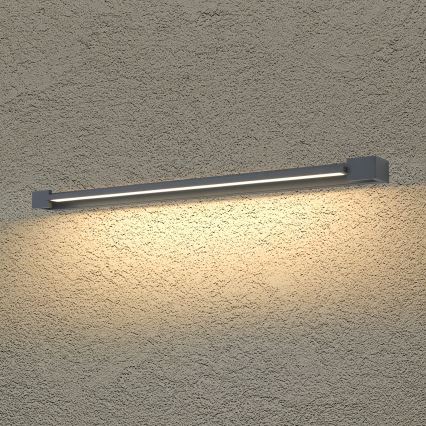 Brilagi - Aplique de pared LED para exterior AQUA LINE LED/24W/230V 90 cm IP44 antracita CRI 90