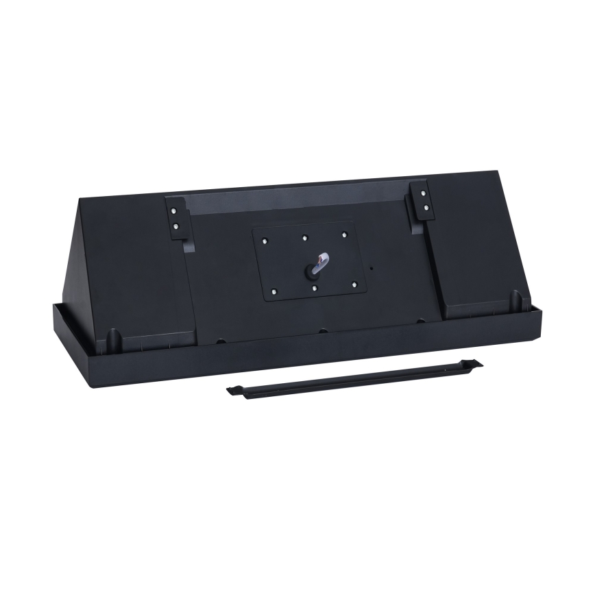 Brilagi - Aplique LED de exterior con sensor TRIANGLE LED/42W/230V 45 cm negro IP65