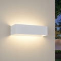Brilagi - Aplique LED de pared para exterior DONNANI LED/12W/230V blanco IP44