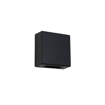 Brilagi - Aplique LED de pared para exterior DOUBLERAY LED/6W/230V, negro, IP54