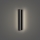 Brilagi - Aplique LED de pared para exterior LINEAR LED/8W/230V 4000K IP65 30 cm negro IRC 90