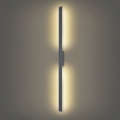 Brilagi - Aplique LED de pared para exterior LUNA LED/30W/230V 4000K IP65 150 cm antracita CRI 90