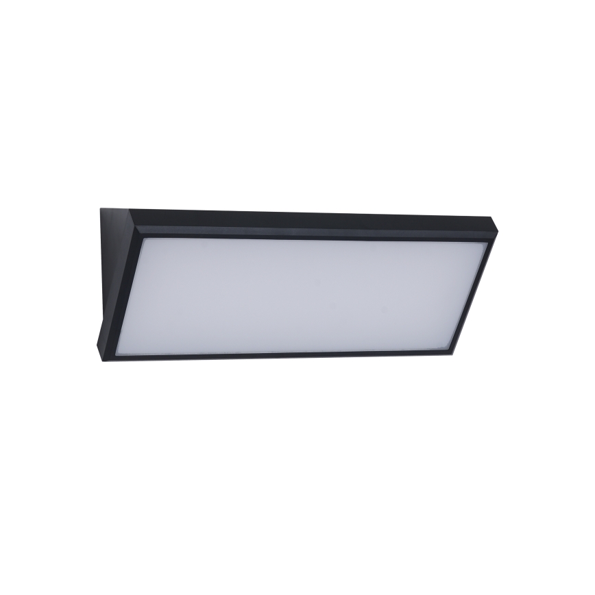 Brilagi - Aplique de pared exterior LED TRIANGLE/42W/230V 3000/4000/6500K 45 cm negro IP65