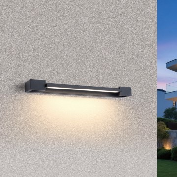 Brilagi - Aplique LED exterior AQUA LINE LED/12W/230V 45 cm IP44 antracita CRI 90