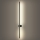 Brilagi - Aplique LED exterior AURA LED/20W/230V 4000K IP54 97 cm negro CRI 90