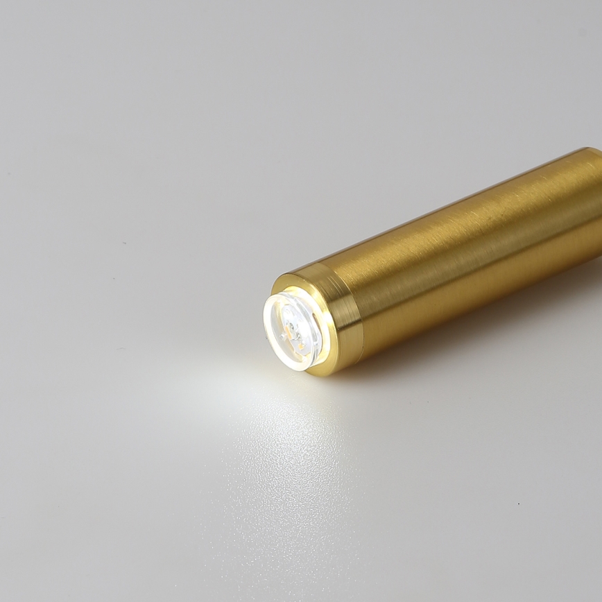BRILAGI - Aplique LED flexible regulable MAYA 1xG9/4W/230V blanco/dorado 2700-6500K Wi-Fi Tuya