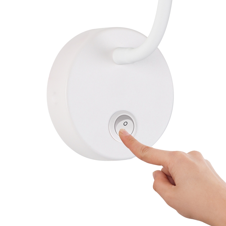 Brilagi - Aplique LED flexible regulable MAYA 1xG9/4W/230V blanco 2700-6500K Wi-Fi Tuya