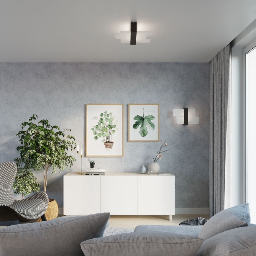 Brilagi -  Aplique LED HERA 1xE27/7,5W/230V wenge