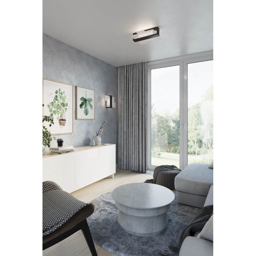 Brilagi -  Aplique LED HERA 1xE27/7,5W/230V wenge