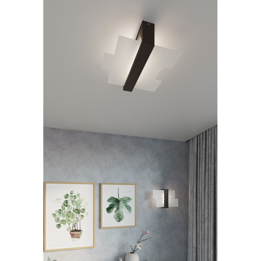 Brilagi -  Aplique LED HERA 1xE27/7,5W/230V wenge