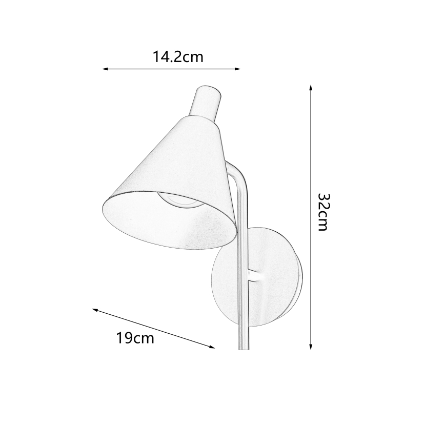 BRILAGI - Aplique LED LUCERA LED/3W/230V blanco