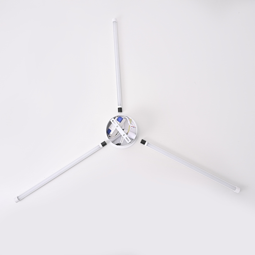 Brilagi - Aplique LED LUGO TRE LED/14W/230V blanco
