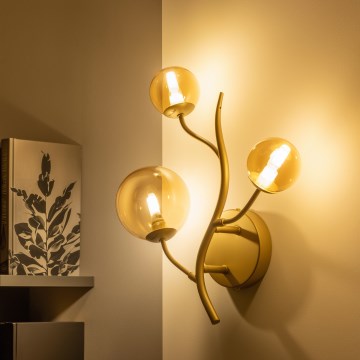 Brilagi - Aplique LED MISTEL 3xG9/3W/230V dorado
