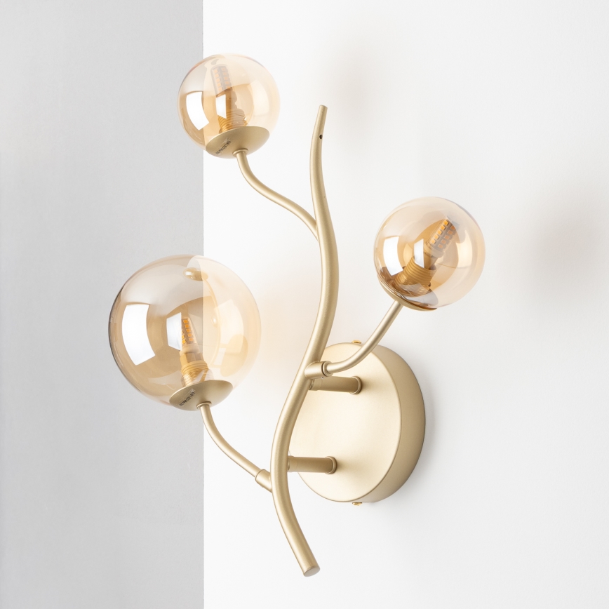 BRILAGI - Aplique LED MISTEL 3xG9/3W/230V dorado