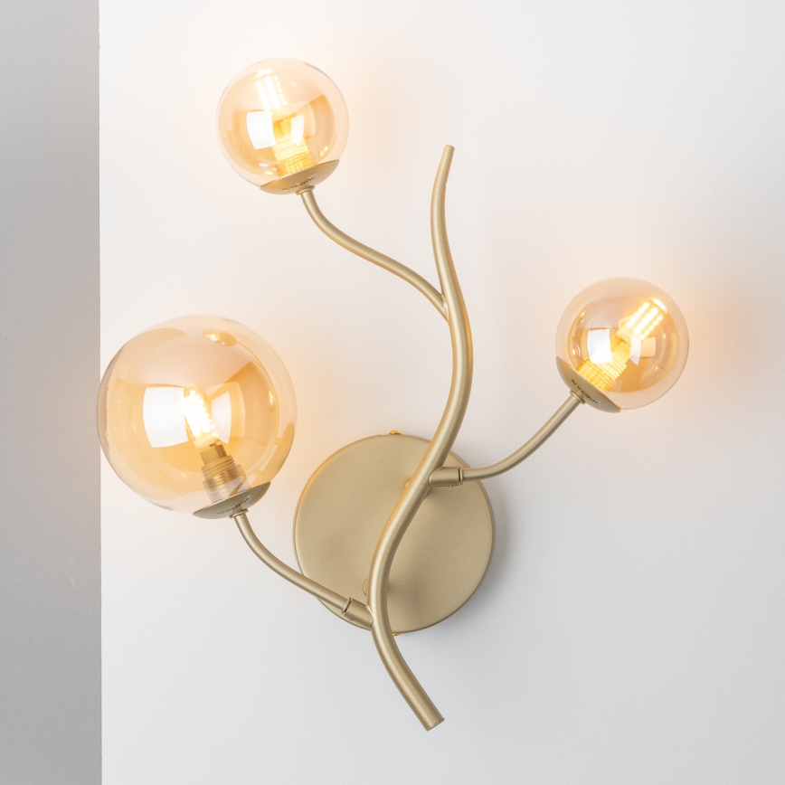BRILAGI - Aplique LED MISTEL 3xG9/3W/230V dorado