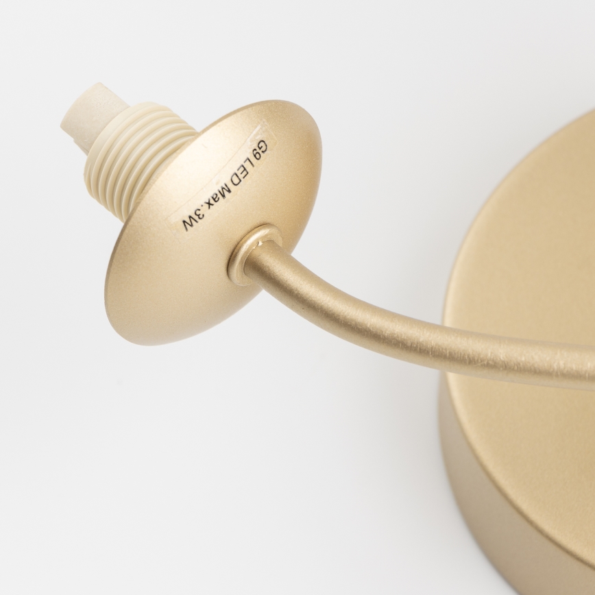 BRILAGI - Aplique LED MISTEL 3xG9/3W/230V dorado