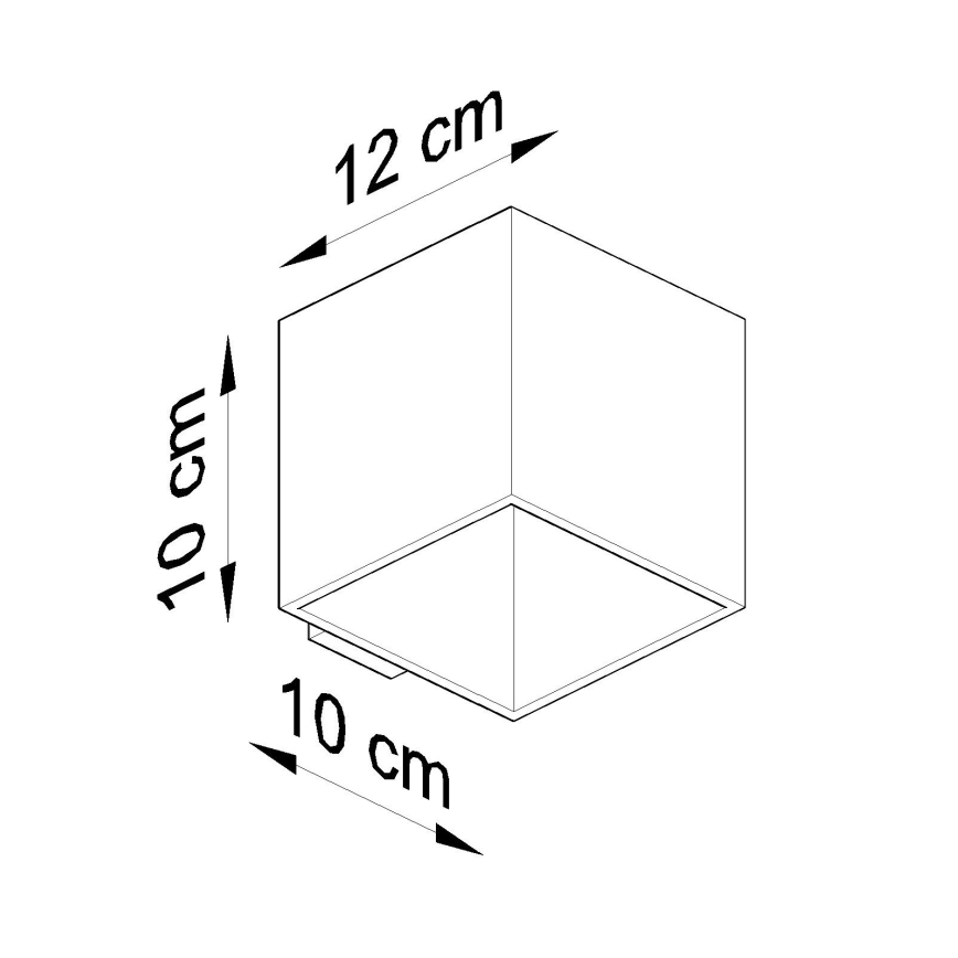 BRILAGI -  Foco LED de pared MURO 1xG9/3,5W/230V