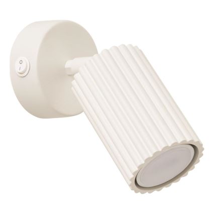Brilagi - Aplique LED orientable de pared CRESTO 1xGU10/10W/230V color crema