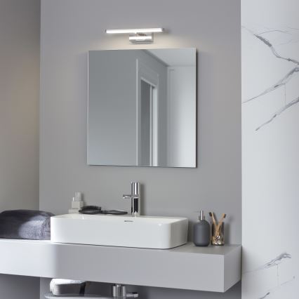 Brilagi - Iluminación LED para espejo de baño 3 en 1 VESTRA LED/6W/230V 30 cm IP44 cromado brillante