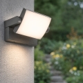 Brilagi - Aplique LED para exterior ANKLE LED/18W/230V 3000K IP65 antracita