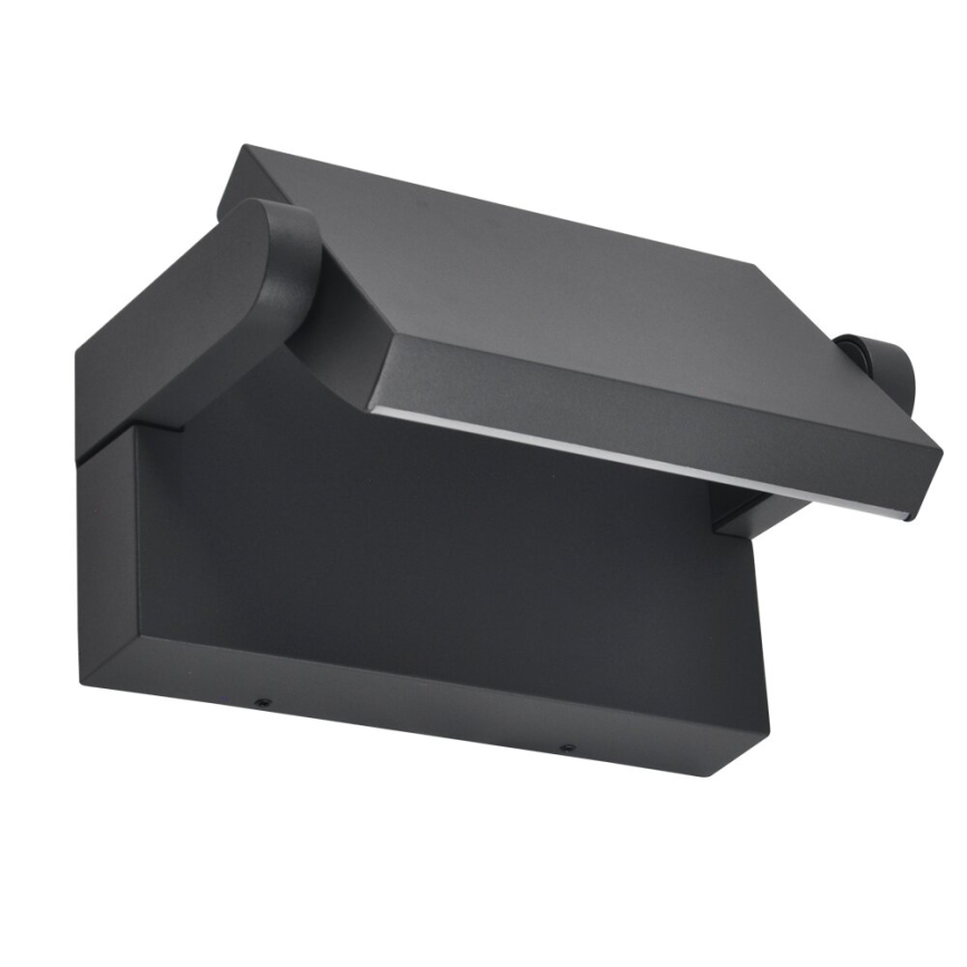 Brilagi - Aplique LED para exterior ANKLE LED/18W/230V 3000K IP65 antracita