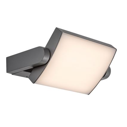 Brilagi - Aplique LED para exterior ANKLE LED/18W/230V 3000K IP65 antracita